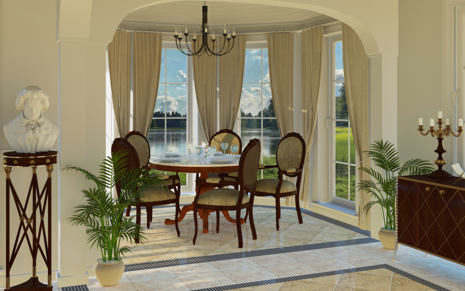 Colonial Style House