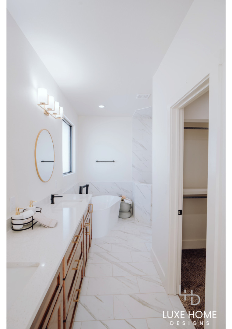 White Marble Bathroom