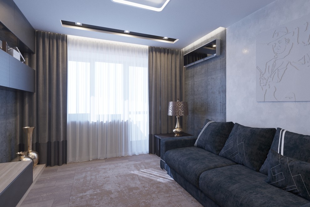 Однокомнатная квартира 42 мкв в современном стиле (реализуется)