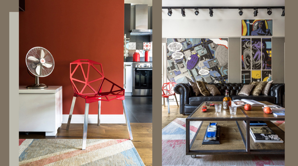 Комиксы на стенах