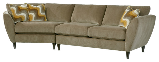 Tribeca Contemporary Sectional Sofas Phoenix By La Z Boy Tribeca