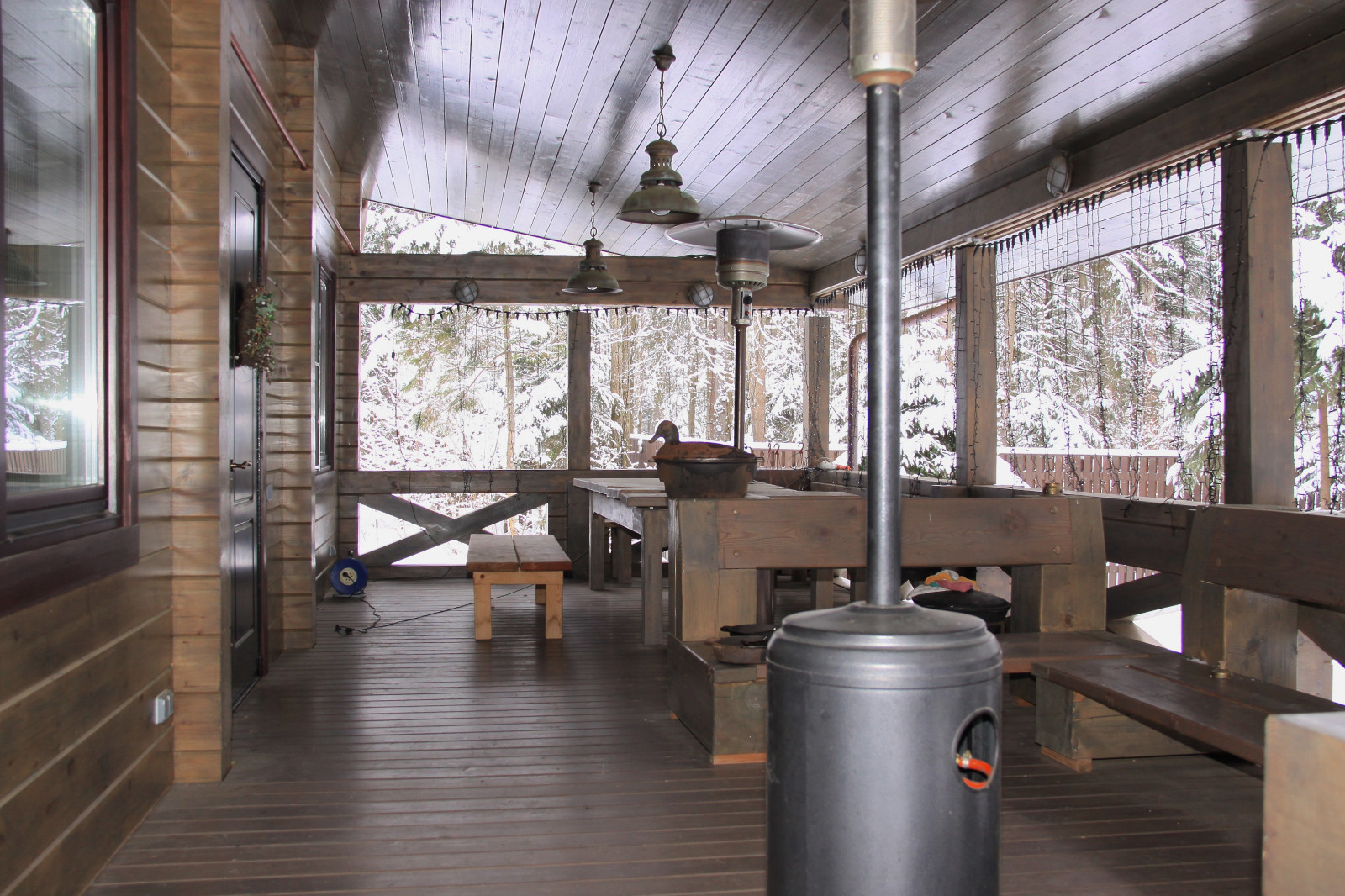 Дом из клееного бруса "Мезонин"