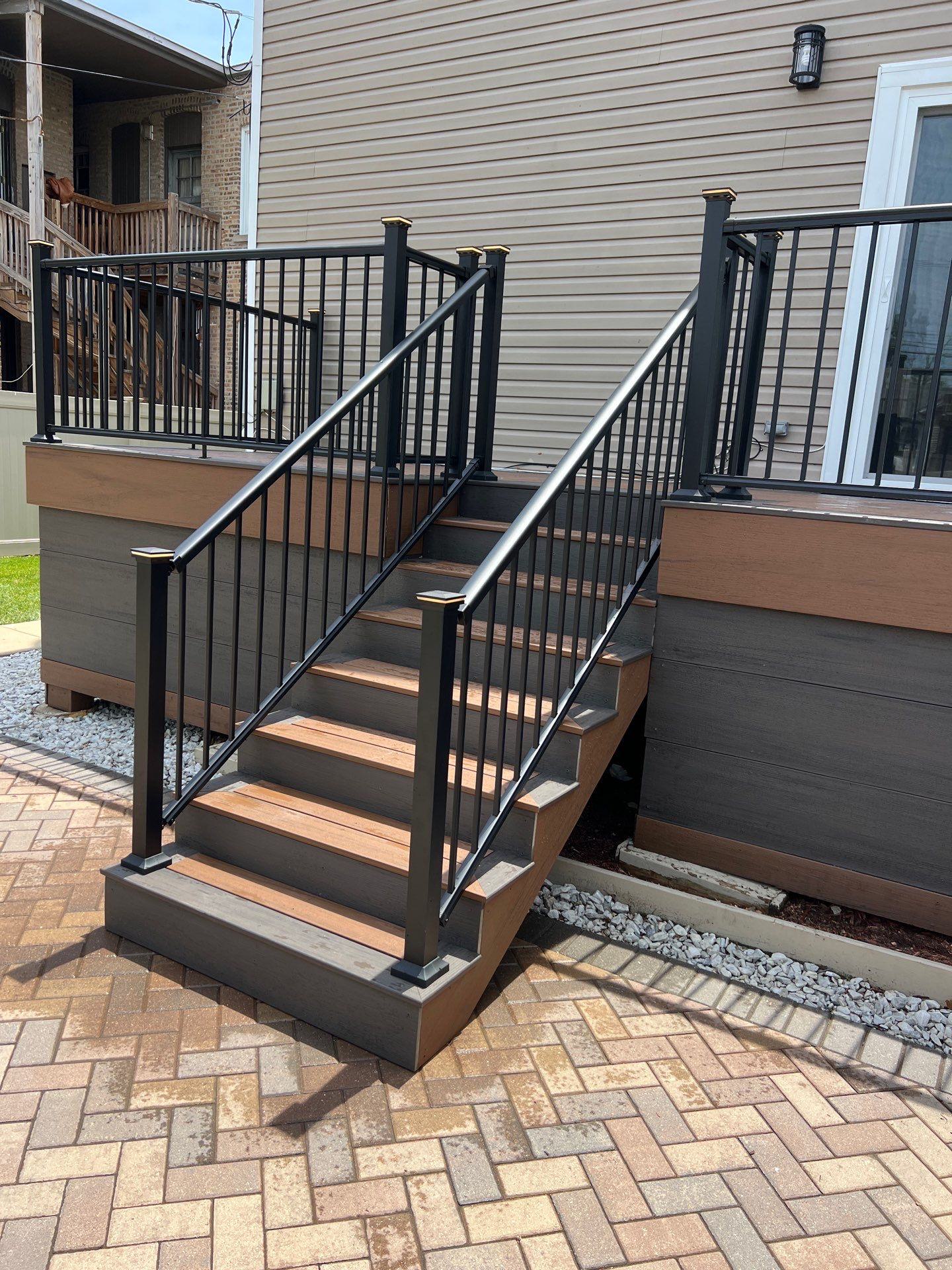 Rear deck Oak Park