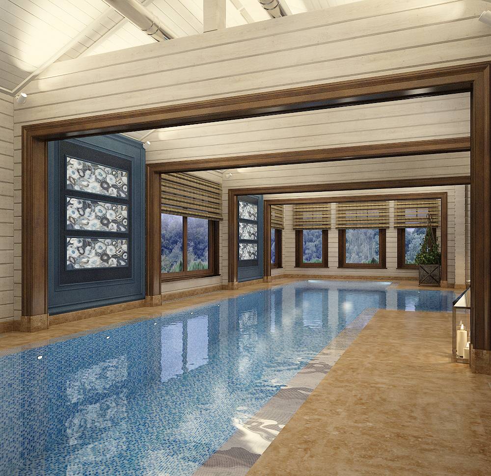 Бассейн в пос. Малые Пороги