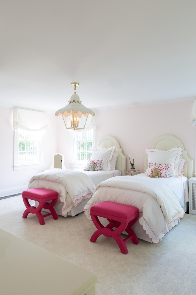 Inspiration for a transitional bedroom remodel in DC Metro