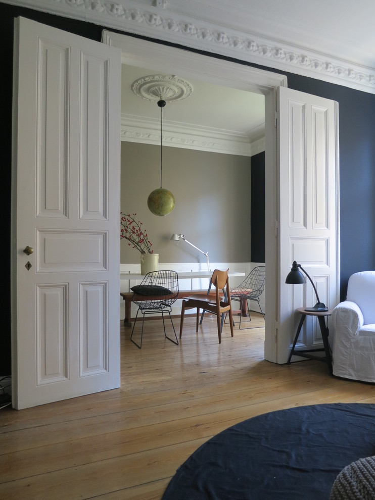 Mid-Century Wohnzimmer in Hamburg