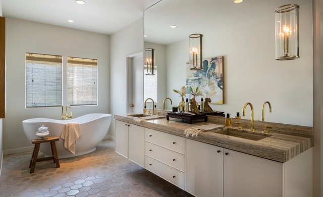 Street of Dreams 2015 | The Shaw House transitional-bathroom