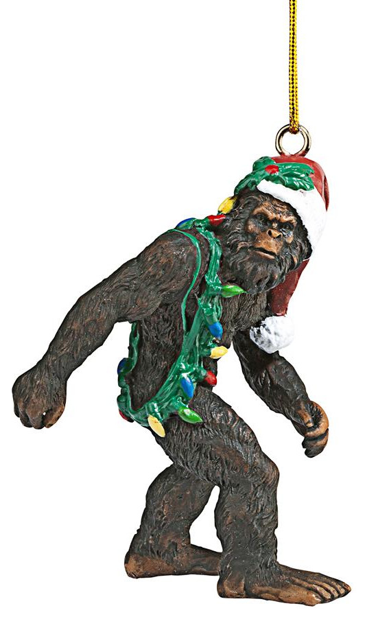 Bigfoot Christmas Ornament 