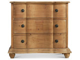 Beaumont Lane Natural Wood 3 Drawer Chest 