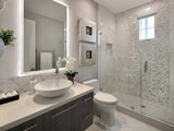 Modern Bathroom by International Custom Designs