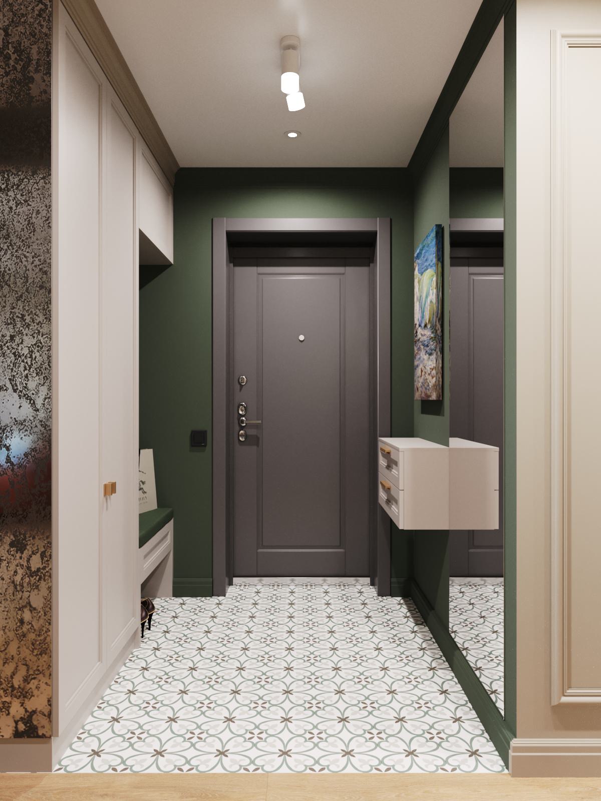 Проект трехкомнатной квартиры