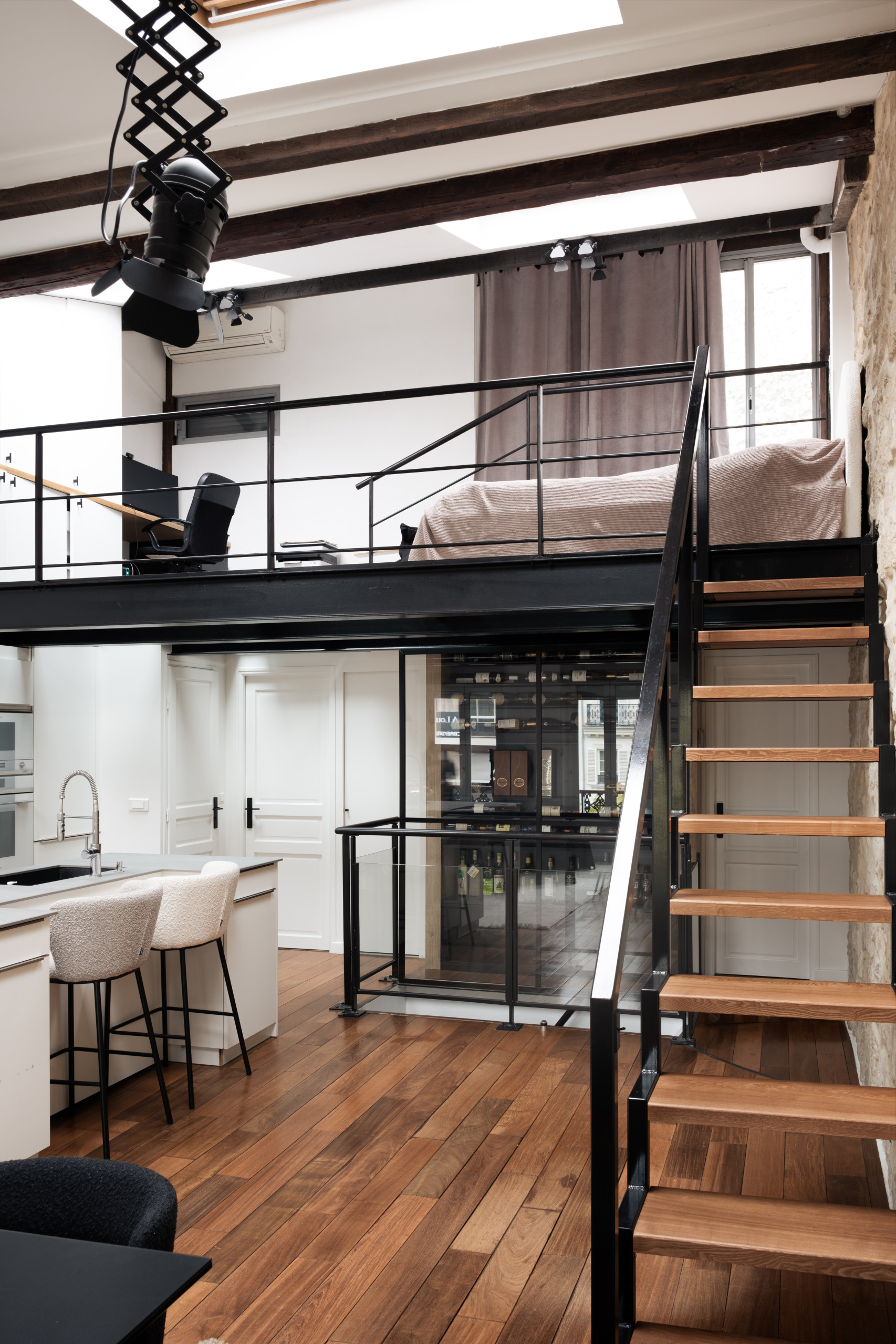 Ternes - Rénovation d'un loft en plein coeur de Paris