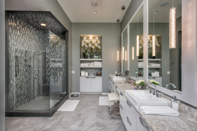 Modern & Functional trendy-badevaerelse