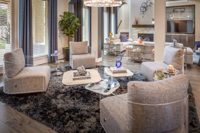 Swing Into Design moderno-salon