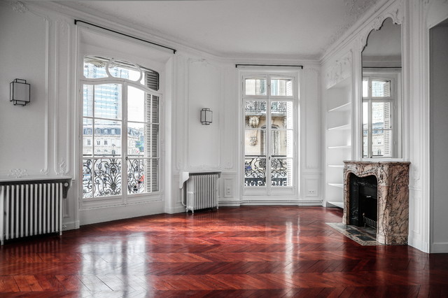 Salon nyklassisk-vardagsrum