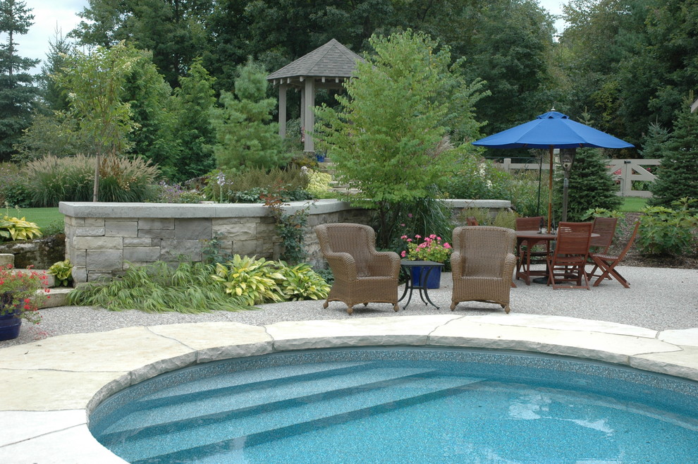 Example of a transitional pool design in Toronto