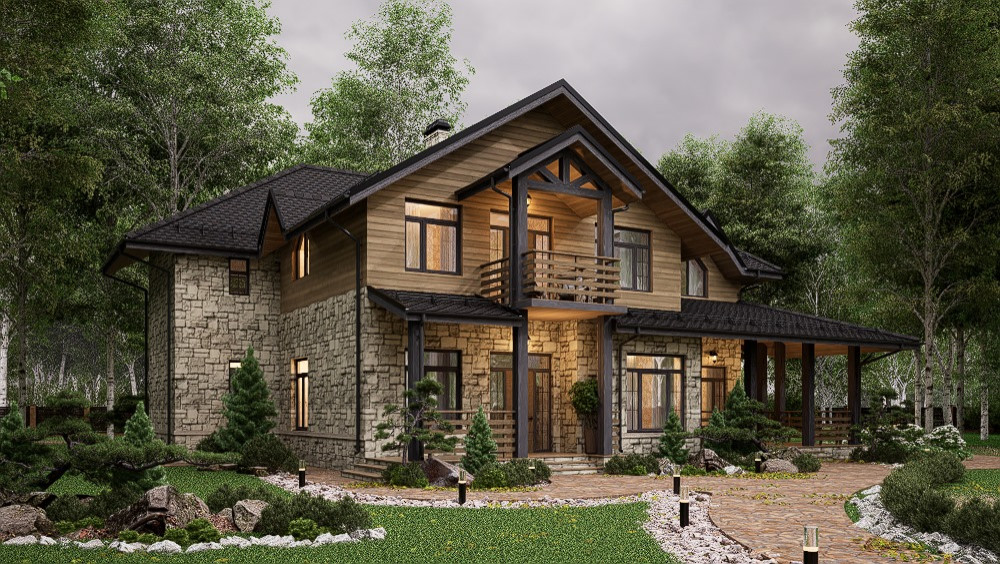 Особняк на берегу тихой реки