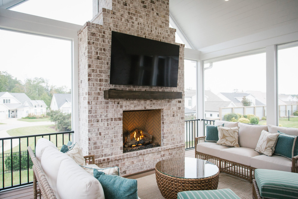 Southern Porch Perfection - Transitional - Porch - Other - by Phase One ...