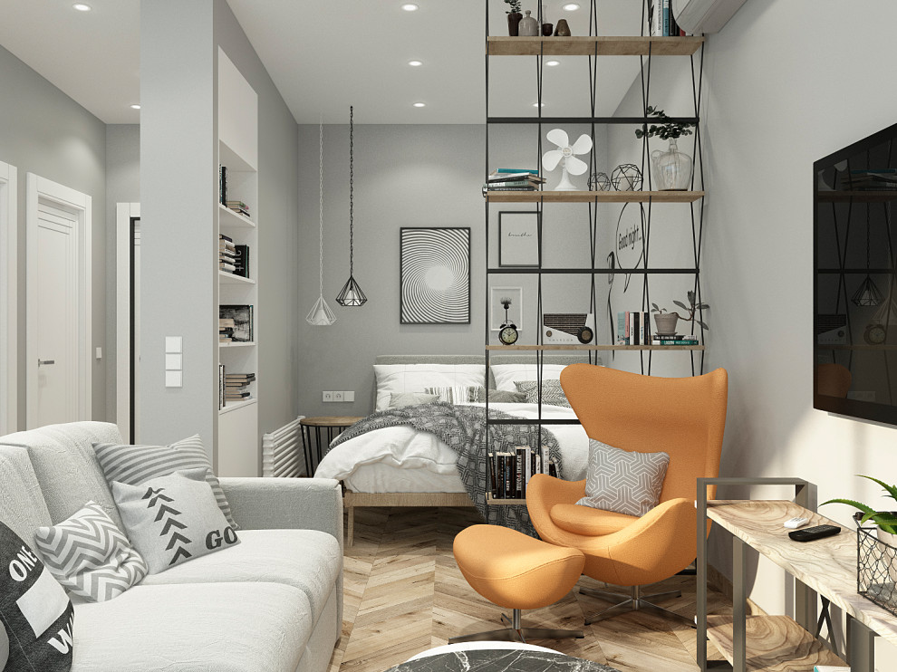 Современная студия для парня