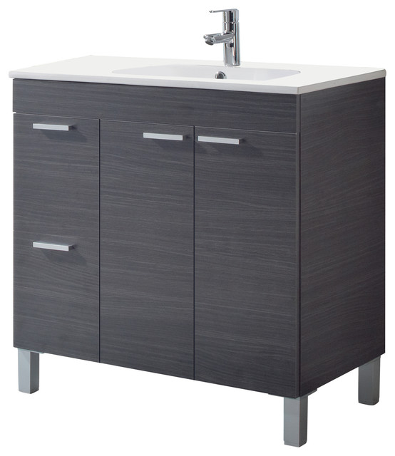 Aktiva 80 Bathroom Vanity Unit Contemporary Aktiva 80 Bathroom Vanity Unit Contemporary Units Sink Cabinets By Direct Furniture Suppliers