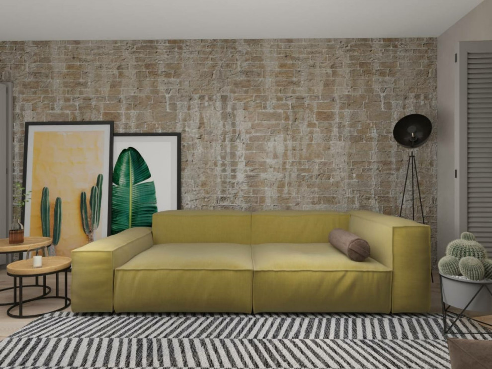 Небольшой домик в пригороде.