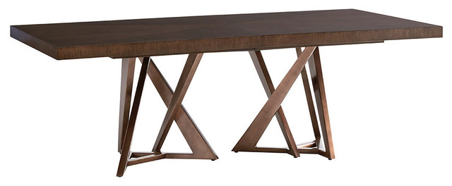 Loggia Rectangular Double Pedestal Dining Table