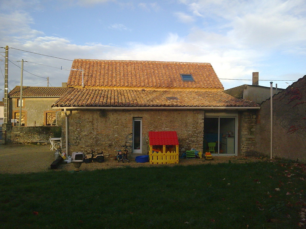 Rénovation d'une grange en maison d'habitation