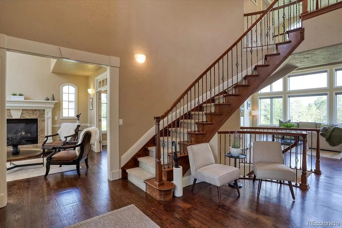 Traditional Two-Story Walk-out Castle Pines Custom Home