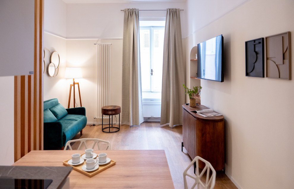 Ristrutturazione monolocale a Monti