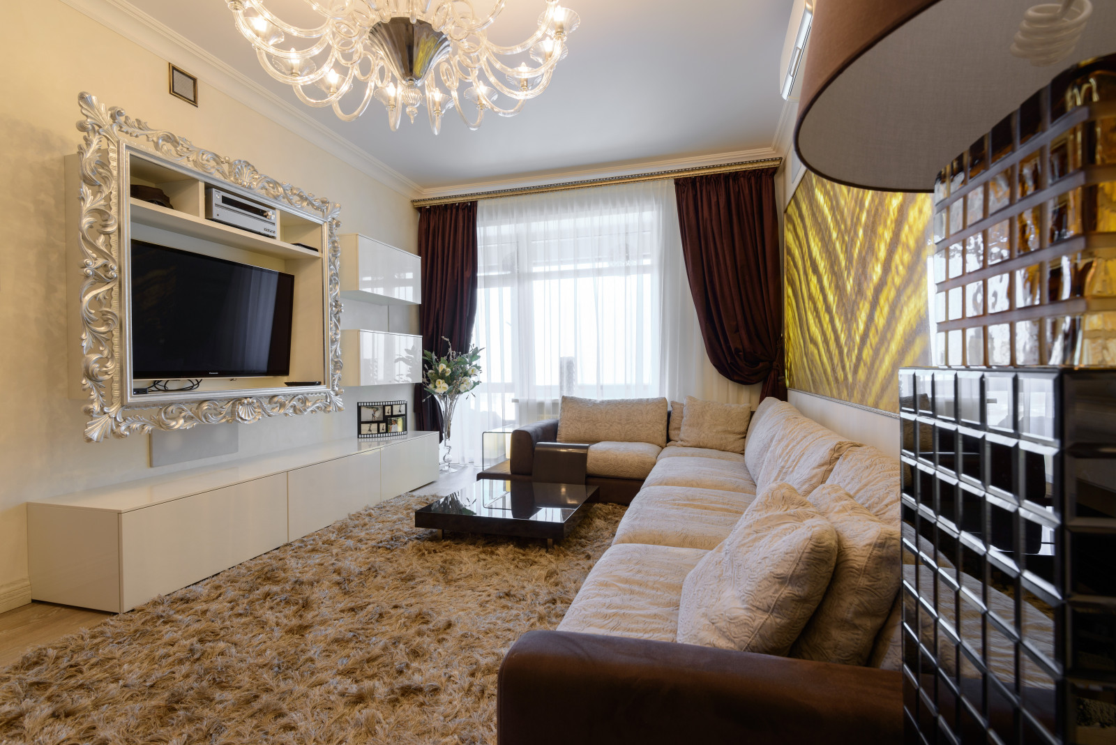 Шикарная квартира в стиле ар-деко