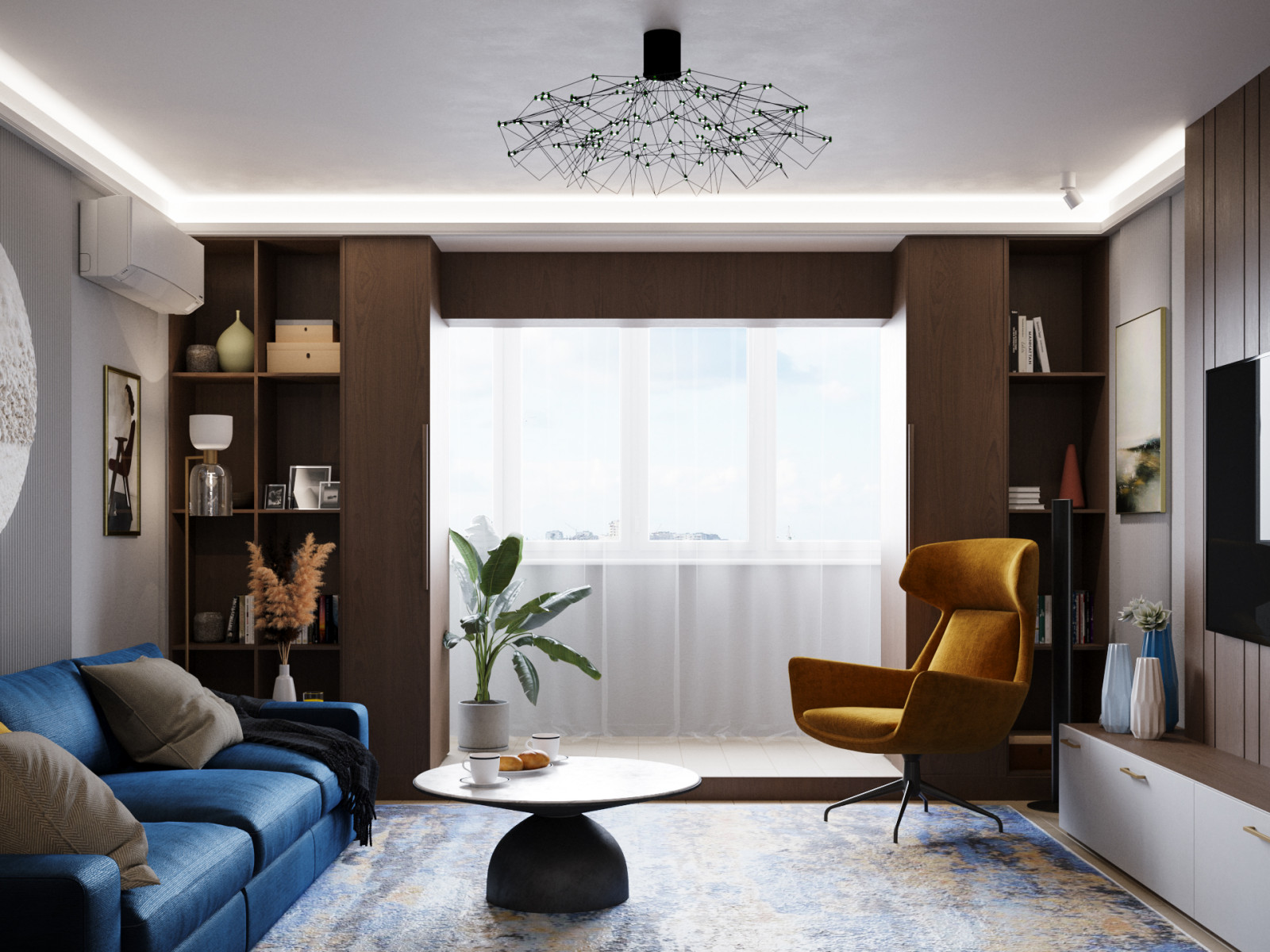 Гостиная ЖК Горский