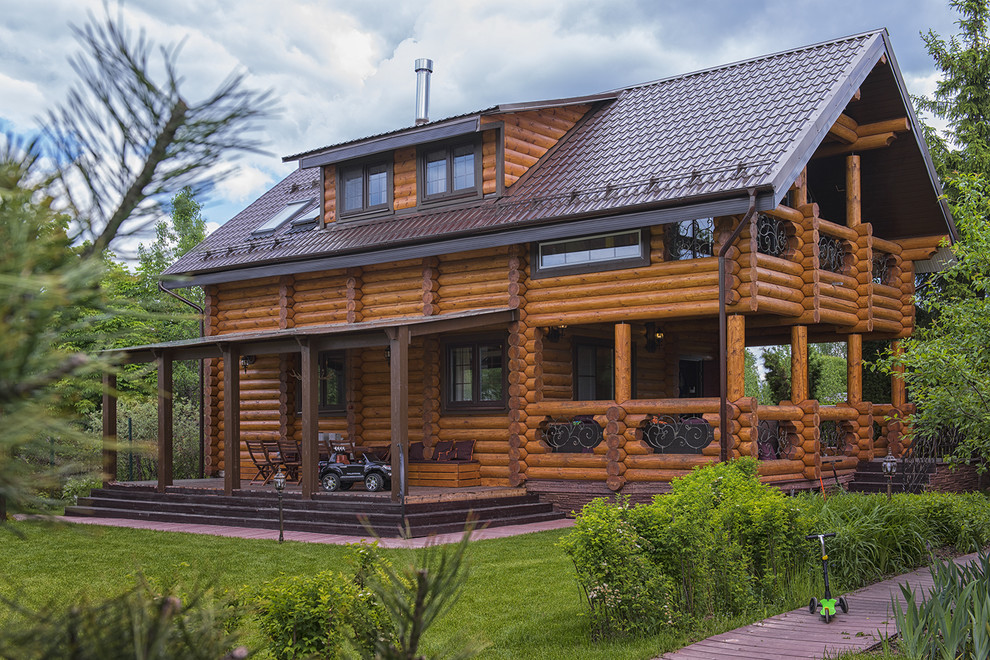 Загородный дом с экзотическим вкусом