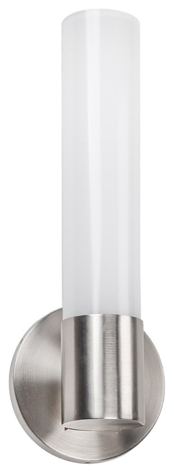 WAC Lighting WS-180414 Turbo 14" Tall LED Bathroom Sconce - Brushed Nickel /