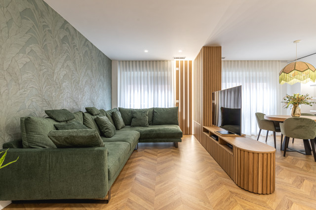 La Casa Verde modern-wohnbereich