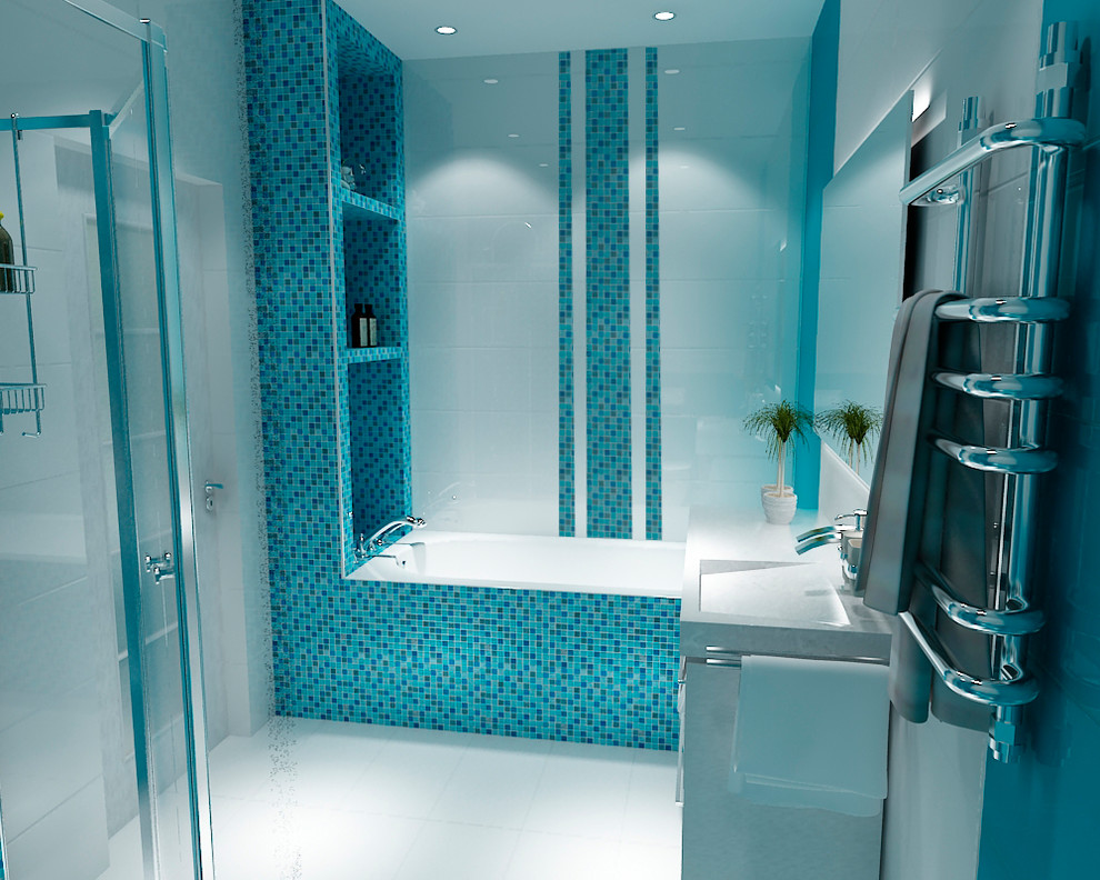 Варианты современных ванных комнат