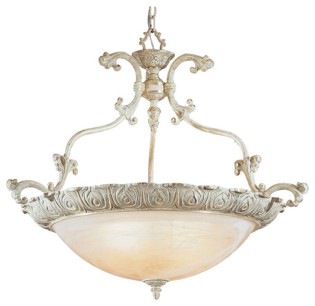 Montego Bay, Sorrento Gold French Country Pendant Lighting by