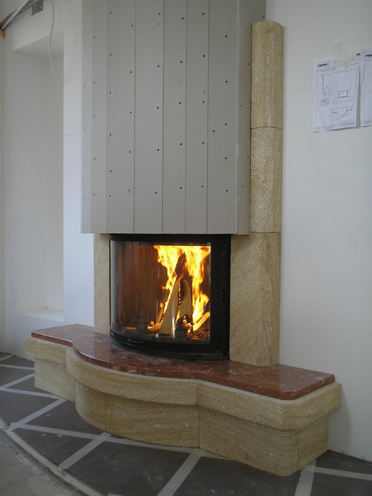 Небольшая солянка из печей, каминов и дымоходов....