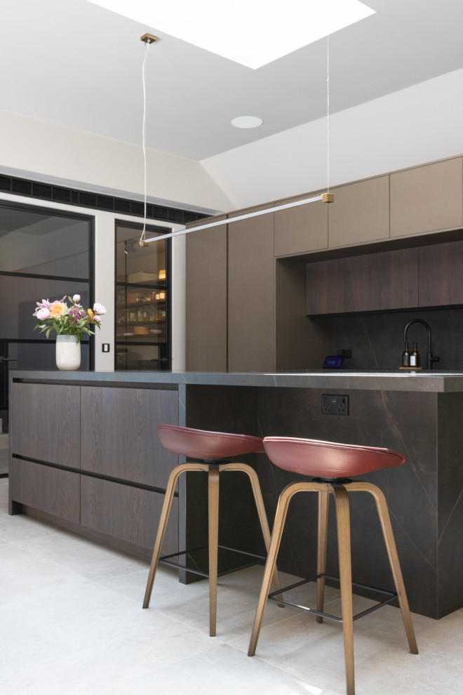Inspiration for a modern kitchen in Cheshire.