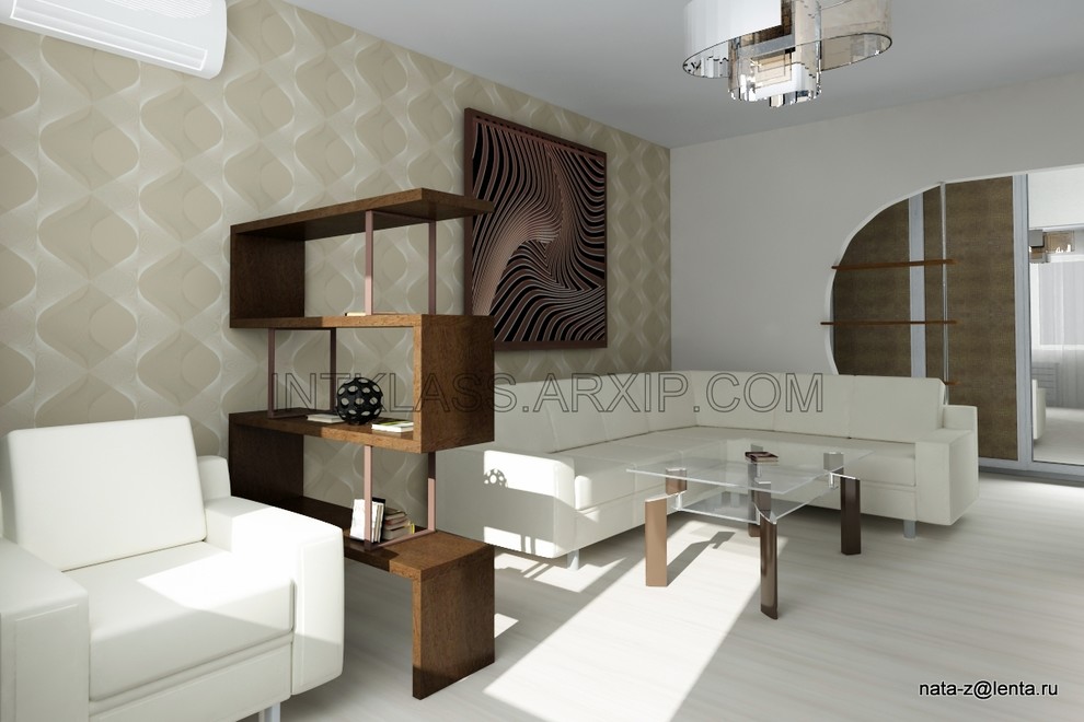 Дизайн 2-х комнатной квартиры D-017