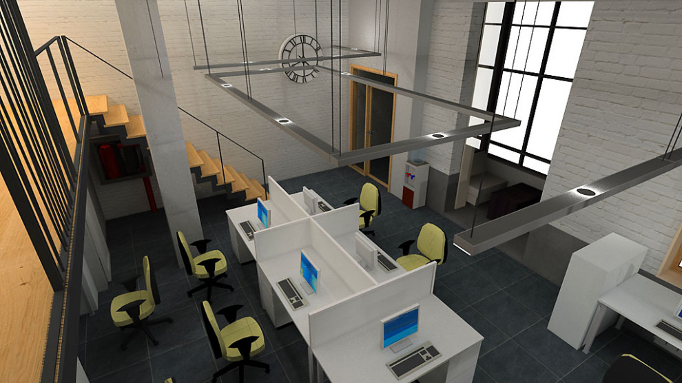 Концепция офиса в ЖК Royal Park