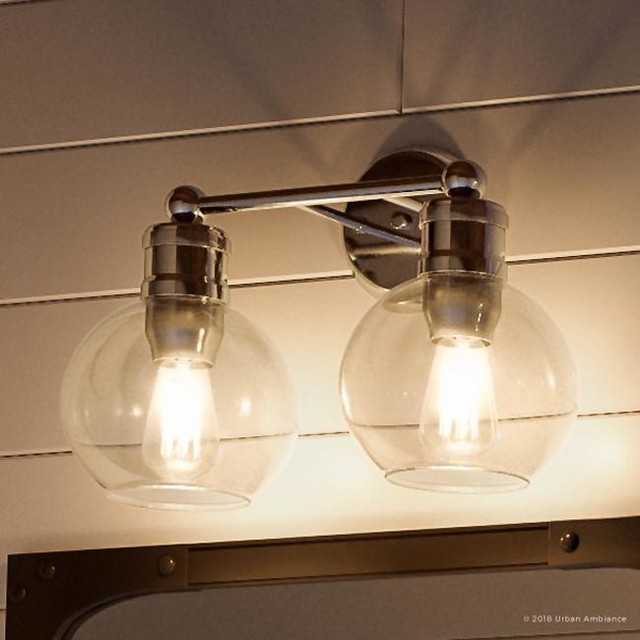 Luxury Vintage Bathroom Vanity Light, Belfast Series Industrial