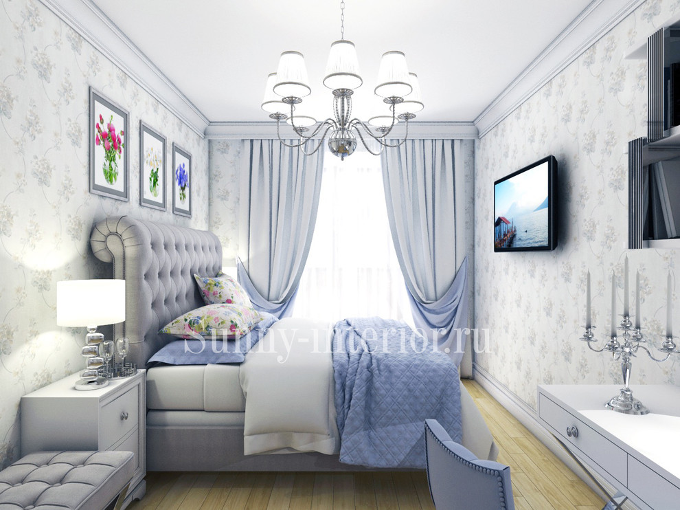 Интерьер квартиры "все в цветочек"