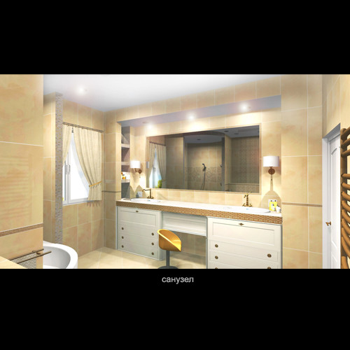 Дизайн-проект загородного дома.