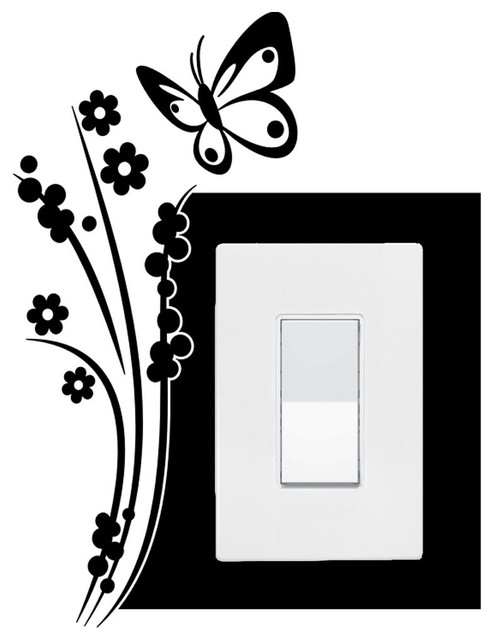 Lightswitch Butterfly Motif #8 Sticker