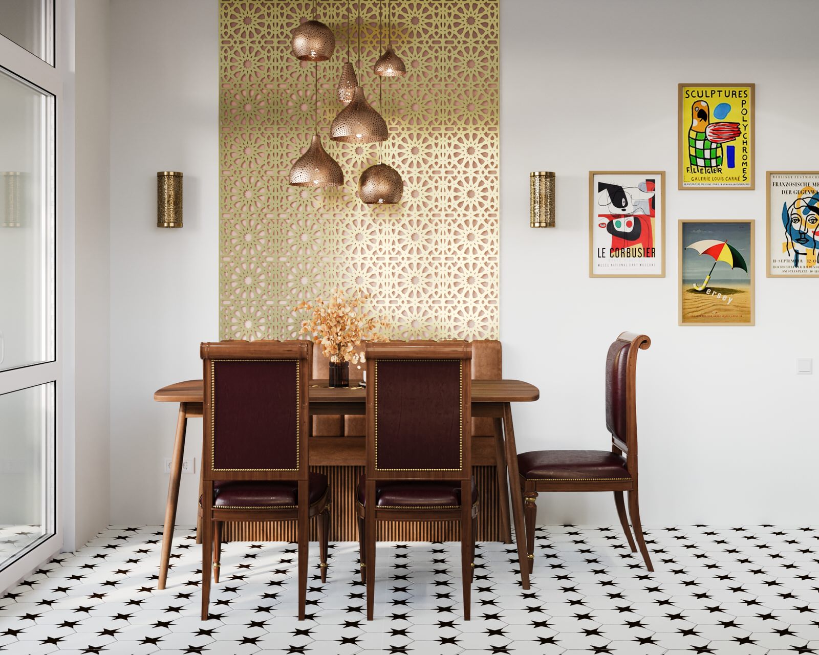 Колоритная квартира для супружеской пары