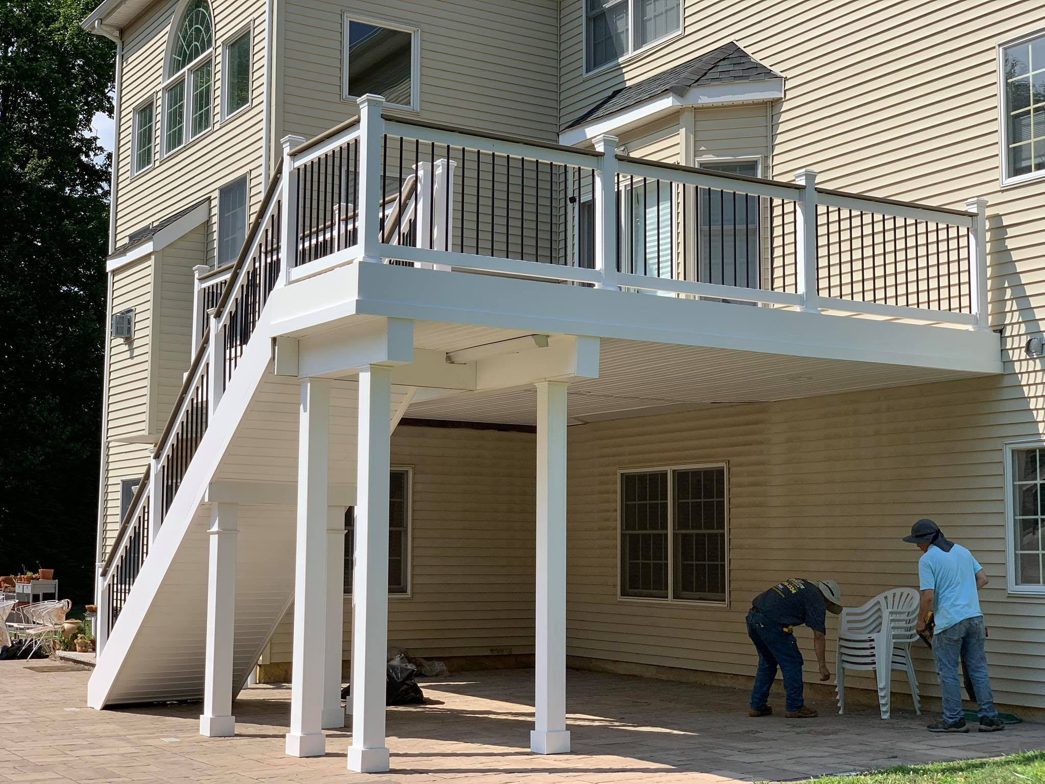 Custom Double Decker Deck