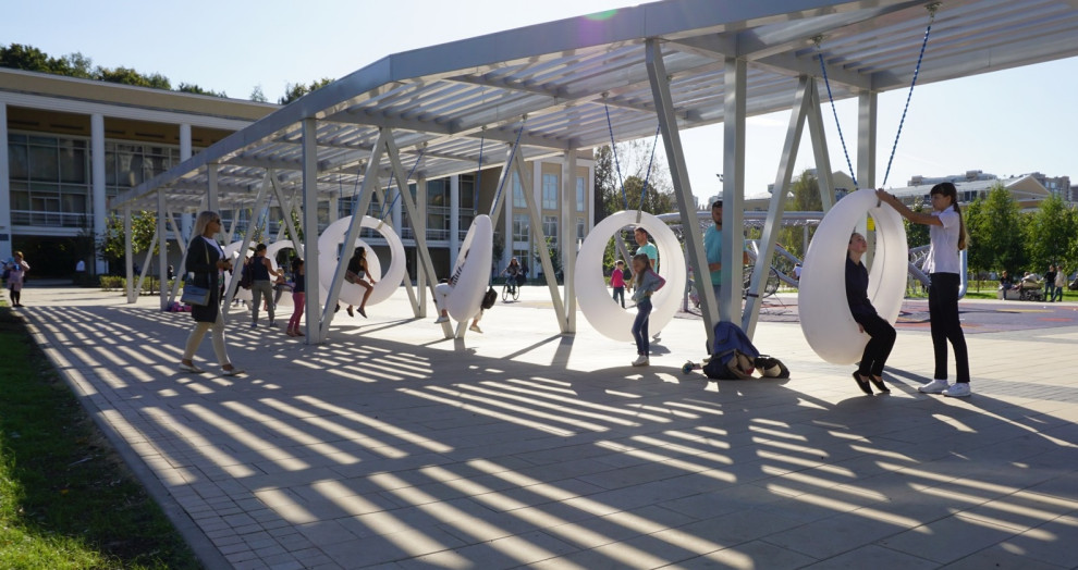 КОРОЛЁВ | ЦЕНТРАЛЬНАЯ ПЛОЩАДЬ ГОРОДА У ДК ИМ. КАЛИНИНА