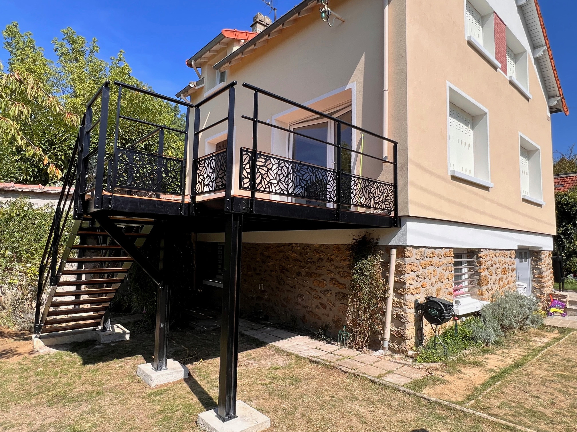 Terrasse surélevée