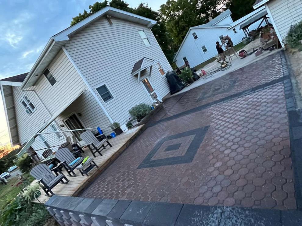 Masonry work and pavers