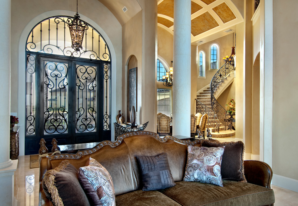 Sater Design Collection's 6962 "Padova" Home Plan - Mediterranean ...
